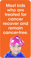 大多数接受癌症治疗的孩子都能康复并保持健康。
