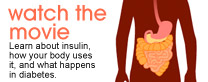 观看电影:了解胰岛素，你的身体如何使用它，以及糖尿病发生了什么。