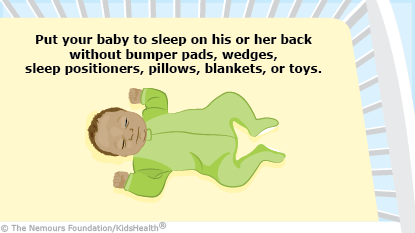 安全睡眠婴儿插图