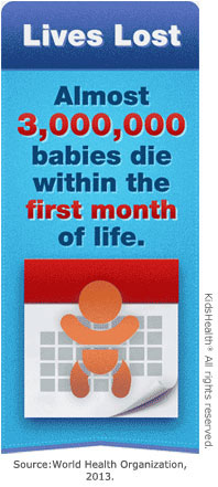 在婴儿出生前就会在婴儿生命中死去